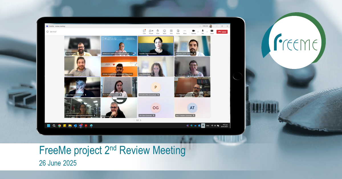 FreeMe's 2nd Review Meeting - FreeMe Project